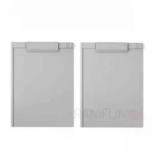 세로 A4클립보드 2p 그레이 서류결재판 벽걸이보드 화일판 영수증보드 서류받침판