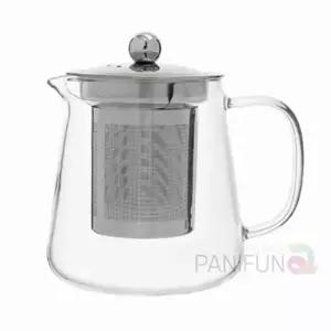 내열 유리차포트 550ml 유리차주전자 유리다관 유리티팟 티포트 티주전자