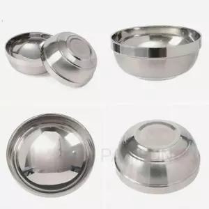 이중 스텐공기 2p 20cm 라면그릇 라면기 냉면기 국수그릇 면기