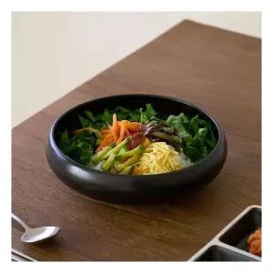 에라토 업소용 면기 다담 도자기 비빔밥 덮밥 그릇 볼 2p 세트