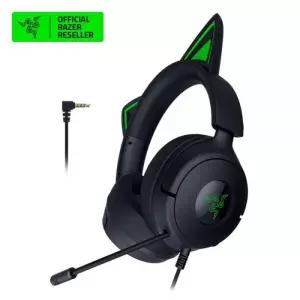 레이저코리아 유선 게이밍 헤드셋 헤드폰 서라운드 블.랙 1P