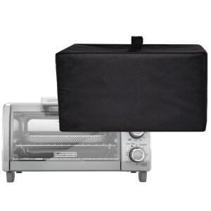 CayCasi 토스터 오븐 커버 블랙+데커 4 슬라이스 크리스프용 고강도 내열 방수 방진 보호 케이스 'N 베이크 에어 프라이 토스터 오븐 TO1787SS / TO1313SBD