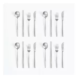 에라토 4인 수저세트 누보 국산 스텐 커트러리 16p 집들이 선물