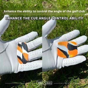 골프그립 골프 그립 스티커 감소된 압력 4개의 마커가 있는 스윙 트레이너 정렬 도구 훈련 보조 장치
