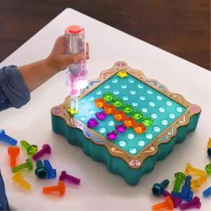 소리반응 반짝이는 전동 드릴공구 장난감 상상력발달 유아