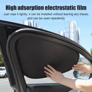 차량커텐 차량 측면 창문 4중 차양막 접이식 차량 햇빛 가리개 자외선 차단