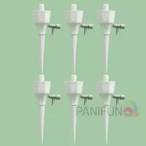 화분 자동급수기 6p 화이트 원예용품 화분키우기 화분꾸미기 자동물주기 텃밭물주기