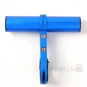 자전거익스텐더 10cm 블루 자전거핸들보조바 자전거핸들연장봉 자전거멀티거치대 킥보드핸들바 자전거거치