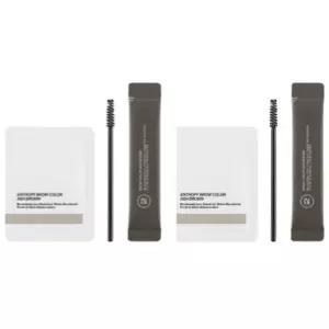 엔트로피 눈썹염색 브로우 컬러 1회 애쉬브라운 X2개