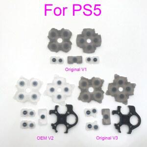 엑박패드 십자키 PS5 V1 V2 V3 컨트롤러 버튼용 전도성 고무 패드 접촉 고무 전도성 실리콘 고무