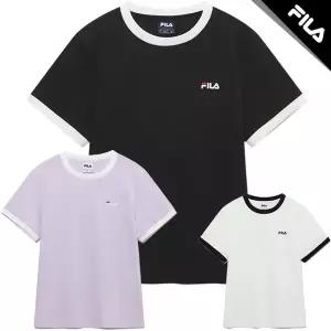 [매장판] 휠라 베이직 리니어 링거 반팔 FS262RS01F012 3종 택1_신