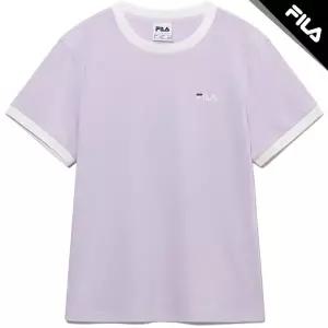 [매장판] 휠라 베이직 리니어 링거 반팔 FS262RS01F012_586 퍼플_신