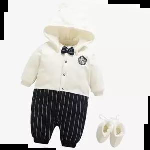 방한우주복 젠틀맨 발싸개 아동방한 우주복 303991