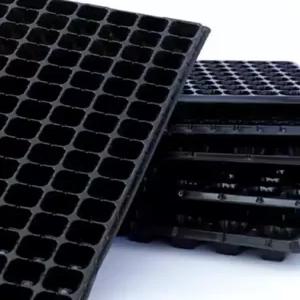 깊은 모종판 100개 파종판 육묘 트레이 묘목 포트 원예용품 모종 재배기 상추 구멍 식물