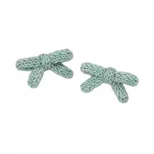 [미샤앤퍼프]키즈 골디 리본 세트 헤어핀 세이지그린 K1041W25 315