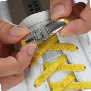 자석형 운동화 클립 매듭없는 신발끈 풀림방지 튼튼한 실용 신발 소품