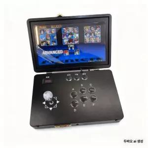 고전오락기가방 조이스틱 접이식오락실 21인치 레트로 오락기 여행용 전원 고전오락기