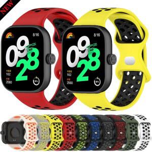Redmi Watch 5/4 용 실리콘 스트랩 Xiaomi Band 8 Pro/9 교체 Smartwatch 통기성 밴드 팔찌 스포츠 액세서리 Pro