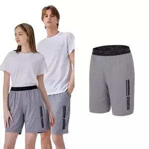 푸마 남여공용 드라이셀 반바지 팬츠 1종 멜란지그레이 1707045