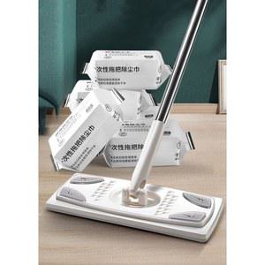 일회용변기솔세트 일회용 정전기 먼지 제거 걸레 플랫 걸레 건식 먼지 떨이 걸레 패드 가정용 청소 도구