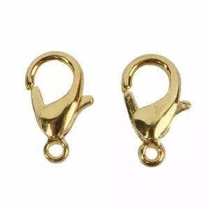 ( )랍스터 고리 골드 50개 악세사리부자재 키링만들기 가방장식고리 키고리 키링파츠 키링부자재도매 가방