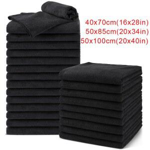 특대형비치타올 2Pcs 마이크로 화이버 타월 대형 타월 헤어 스타일리스트를위한 스파 목욕 헤어 건조 타월 마이크로 화이버 헤어 타월