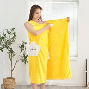 특대형비치타올 플러스 사이즈 웨어러블 마이크로 화이버 목욕 가운 여성용 샤워 여성용 부드러운 목욕 타월 섬유 목욕 타월 사우나 타월 욕실