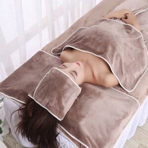 특대형비치타올 슈퍼 소프트 마이크로 화이버 페이스 타올 세트 스파 타올 두건 목욕 타올 스파에 맞는 3pcs 마스크 제거 페이스