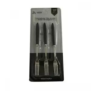 스테인리스 다용도 티포크 블랙