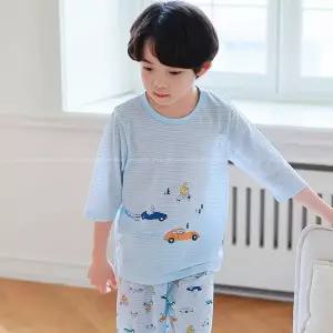 [하프클럽/] PL SS43-08 아동내복 7부 유아 아동 봄 실내복 잠옷 상하