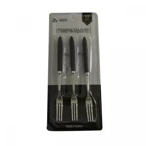 스테인리스 다용도 티포크 블랙