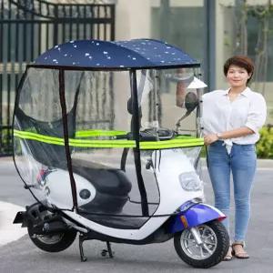 노인전동차 우비 비막이 지붕 햇빛 카바 캐노피