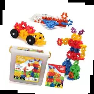 블록완구 해피 미니 사각블럭 378pcs