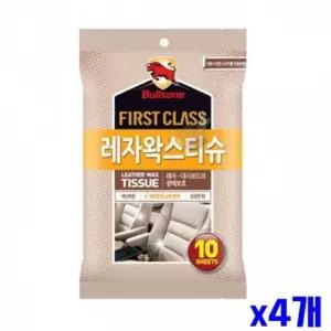 WL 자동차 광택보호티슈10매 레자 대시보드 광택보호티슈10매 x4개