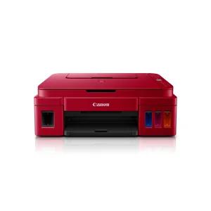 캐논 무한잉크 복합기 프린터 무선WiFi 정품 잉크포함 G3910R(레드)