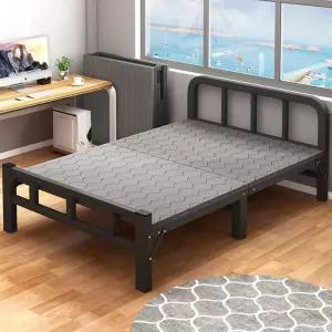 접이식 철제 침대프레임 고시원 이동형 기숙사 싱글