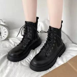 [굿쇼핑몰]빅사이즈 레더 빅사이즈 첼시 워커 4cm