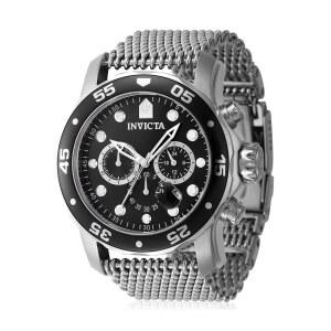 프로 다이버 스테인리스 스틸 남성 쿼츠 워치 - 48mm