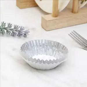 일회용 베이킹 컵 미니 은박 컵 알루미늄 머핀 종이