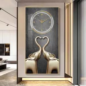 풍수 코끼리 인테리어 대형 복들어오는 그림 거실