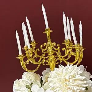 [아트박스]/느낌상점 샹들리에초 촛대 케이크 생일 초 케익 촛불 파티 예