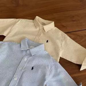 [보리보리/지앤]26봄 데일리 아동복 로이키즈 기획 줄지남방 셔츠