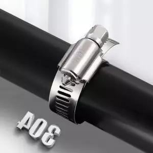 스테인리스 연결 조임 배관 밴드 수도꼭지 부품 32mm 30개입