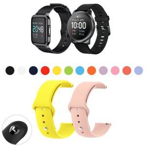 Haylou LS01 LS02 LS05 Solar Xiaomi Watch S4 S3 S2 Pro Active 용 밴드 부드러운 실리콘 S1 스트랩