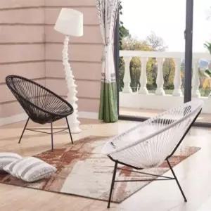 그물의자 라탄 와이어 스윙 디자인 풀빌라 모던 로킹 가구 인테리어 짠 야외 정원 흔들