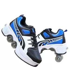 접이식 힐 바퀴 블루 인라인 운동화 변신 상품