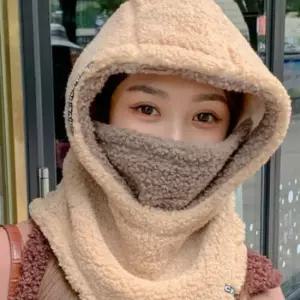 후드 마스크 아이스바이킹 겨울 얼굴보호 겨울모자 마스크모자 퍼모자 방한모자