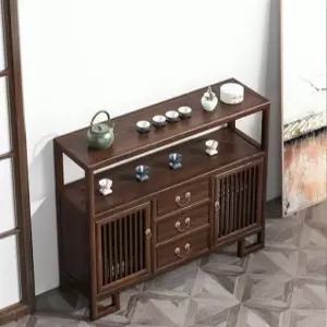 엔틱그릇장 미닫이 장식장 원목 빈티지 옛날 진열장 다기장 찬장 수납장 우드 찻잔 홈카페