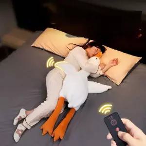 움직이는 토닥토닥 재워주는 인형 업그레이드 대왕거위인형 베개 0x60x70cm