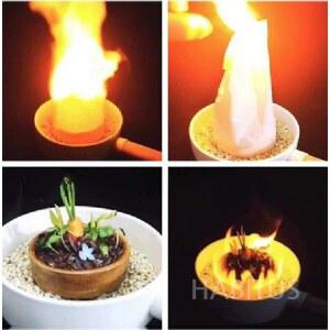 분자요리 플래쉬페이퍼 화염지 마술도구 20x25cm 자루 x50cm 교체